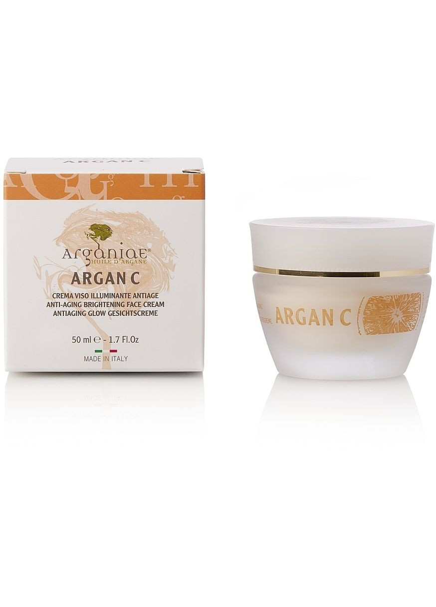 Освітлюючий антивіковий крем для обличчя Argan C Anti-Aging Brightening Face Cream 50ml (1261069-137718) Arganiae (368623069)