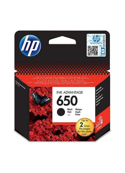 Картридж HP №650 (CZ101AE), Black, DeskJet 1015/1515/2515/2545/2645/3515/3545/4515/4645, 360 стор Hewlett Packard (315518382)