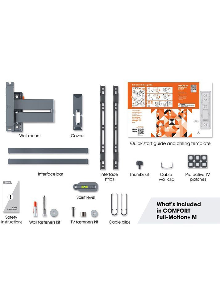 Кронштейн TVM 3443 Black Vogels (306581796)