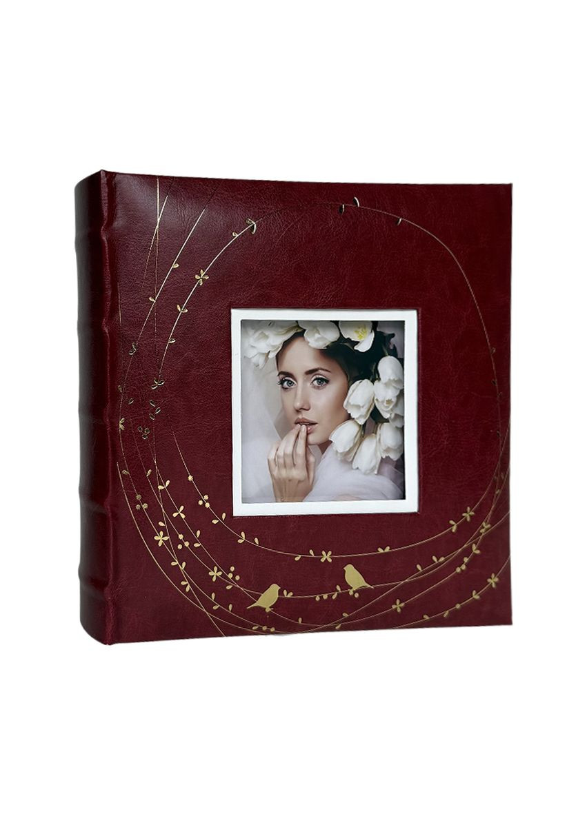 Фотоальбом 10х15см 200 фото BKM46200 Bordo EVG (362456355)