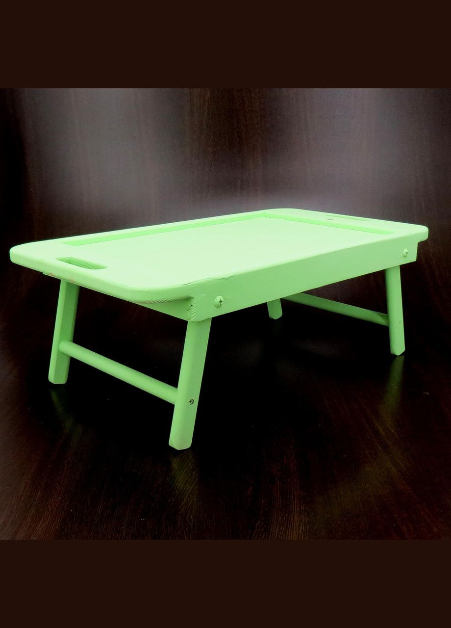 Столик-поднос для завтрака из дерева Пенсильвания мохито (СТП-003153) No Brand (327866861)