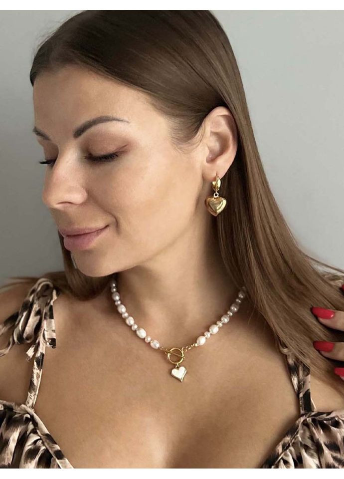 Ожерелье из жемчуга с кулоном 5355 LeBijou (368559375)