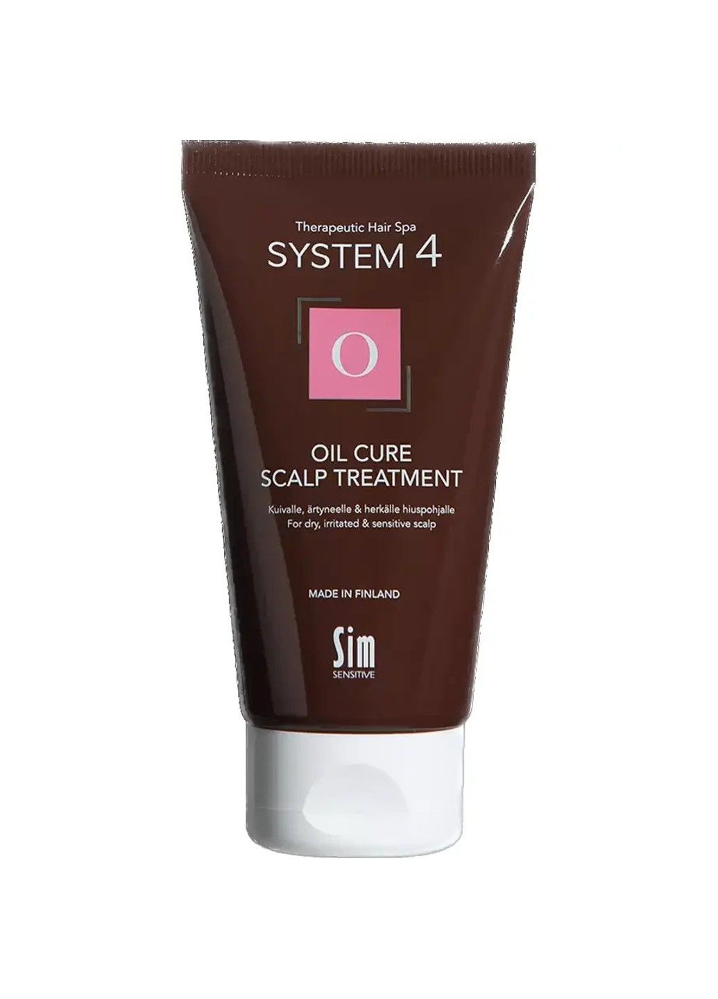 Пилинговая маска для очищения кожи головы System 4 O Oil Cure Scalp Treatment 75 мл Sim Sensitive (301007202)
