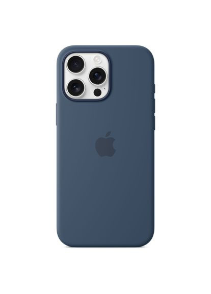 Чохол до мобільного телефона iPhone16 Pro Max Silicone Case with MagSafe - Denim (MYYU3ZM/A) Apple iPhone16 Pro Max Silicone Case with MagSafe - Deni (358066752)