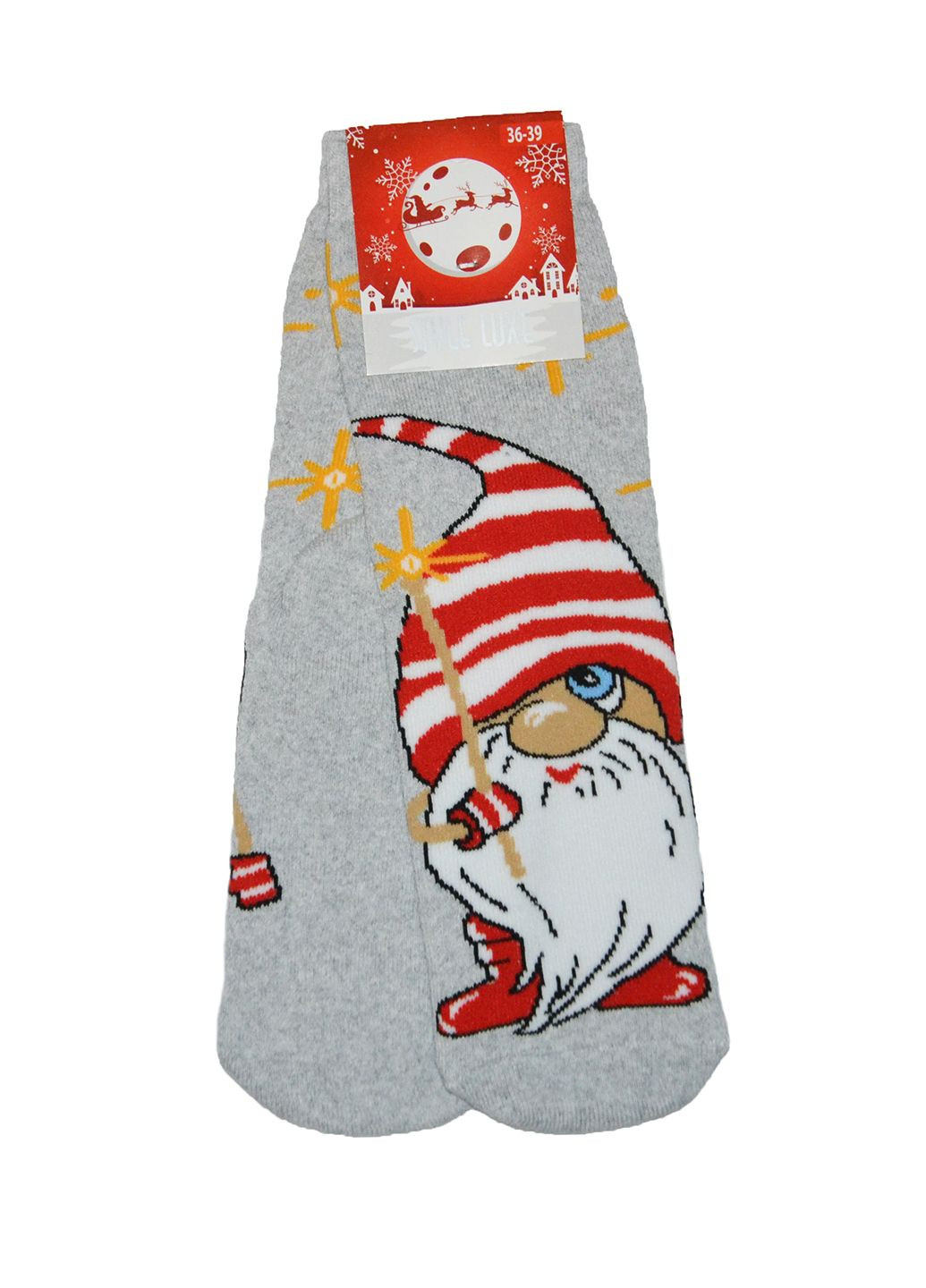 Сірі шкарпетки Style Luxe новорічні (364486334)