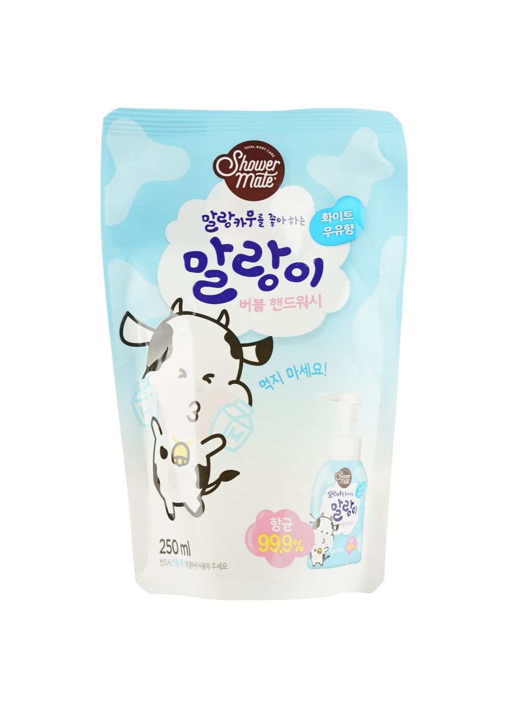 Shower Mate Гель для рук, молочный пузырь 250 мл — Крем, Южная Корея (331860800)