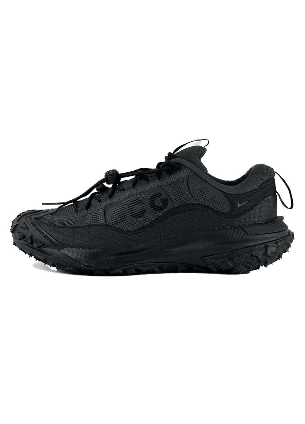 Черные демисезонные мужские кроссовки acg mountain fly 2 low gtx черный Nike