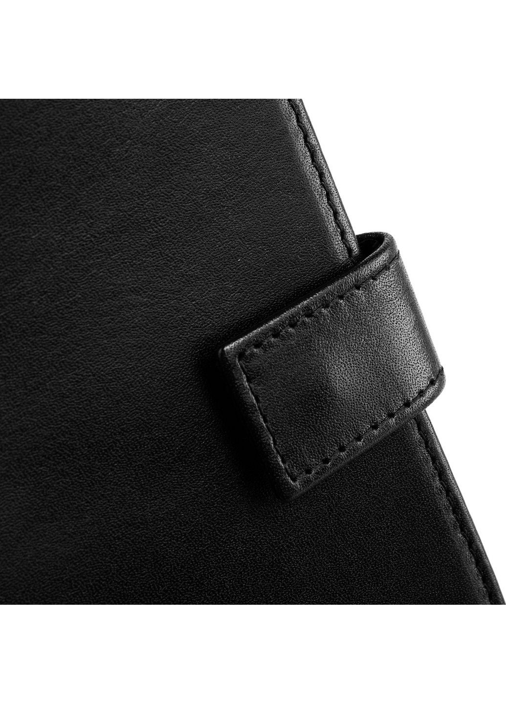 Шкіряний чоловічий гаманець 9х18х1,5 см Karya (294187119)
