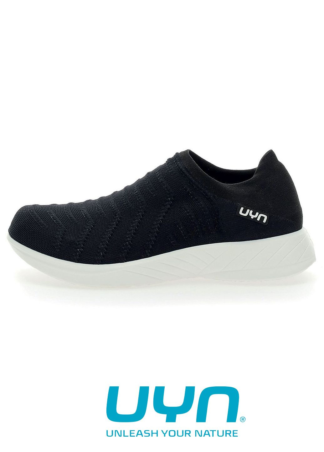 Чорні кросівки жіночі UYN 3D RIBS B036 Black/Charcoal