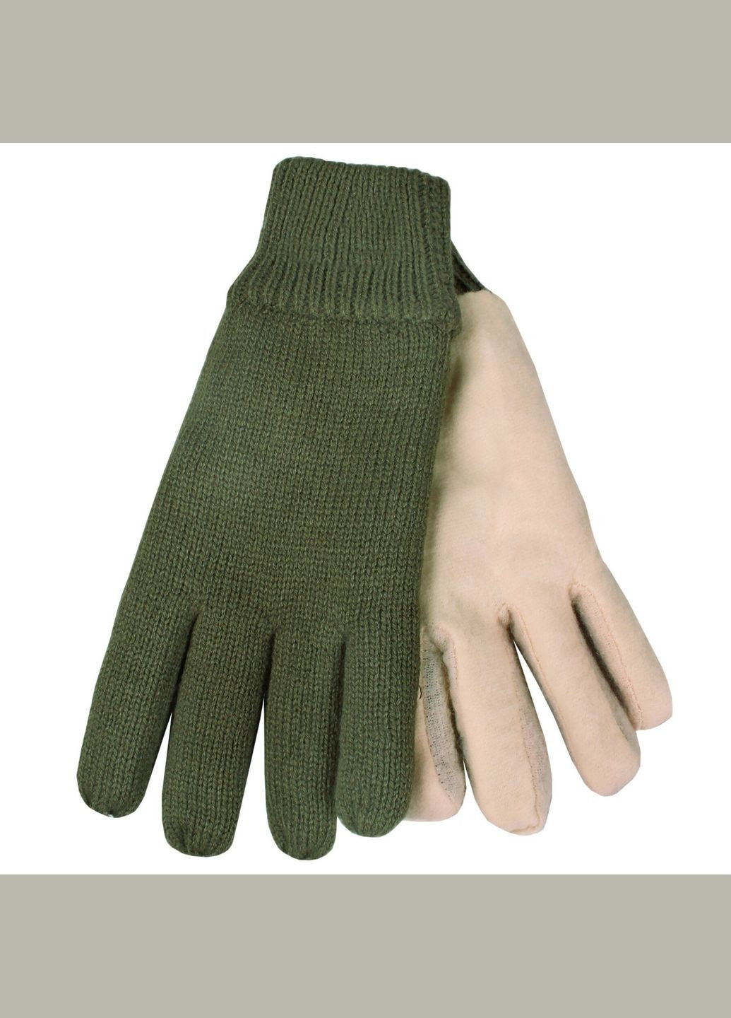Перчатки зимние Thinsulate вязаные, Olive, M Mil-Tec (315439223)