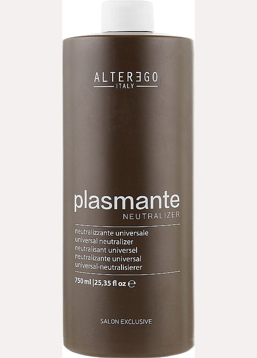Универсальный нейтрализатор Italy Plasmante Universal Neutralizer 750ml (144145-69537) Alter Ego (368623595)