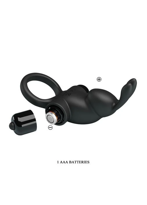 Виброкольцо VIBRANT PENIS RING I Black Pretty Love (383089551)