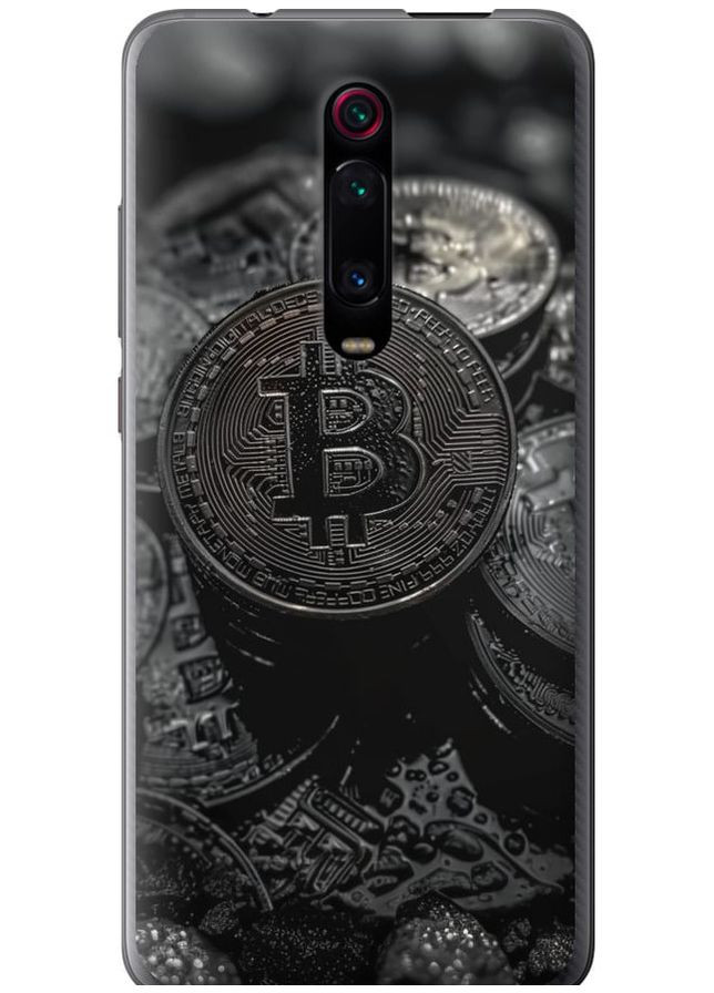 Силіконовий чохол 'Black Bitcoin' для Endorphone xiaomi redmi k20 pro (289530945)