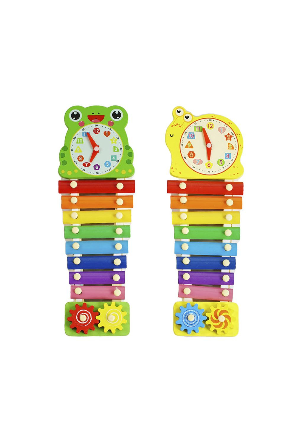Ксилофон Часы цвет разноцветный ЦБ-00260878 Fun Game (302293624)