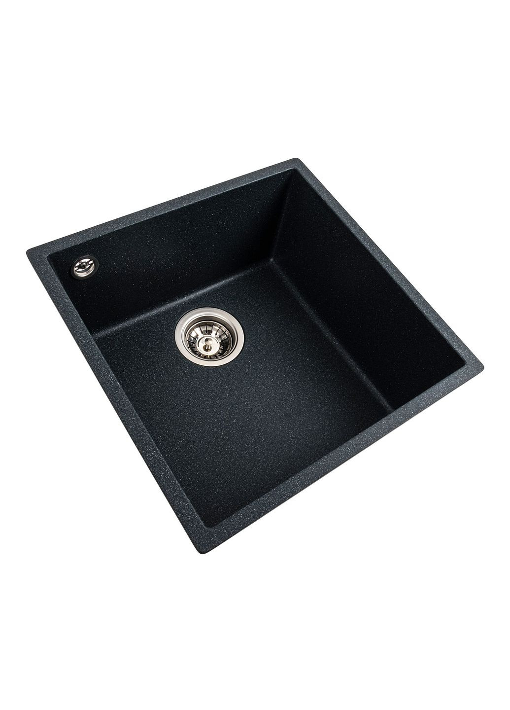 Гранітна мийка для кухні RUBA 4040 матова Антрацит Valeso (358059209)