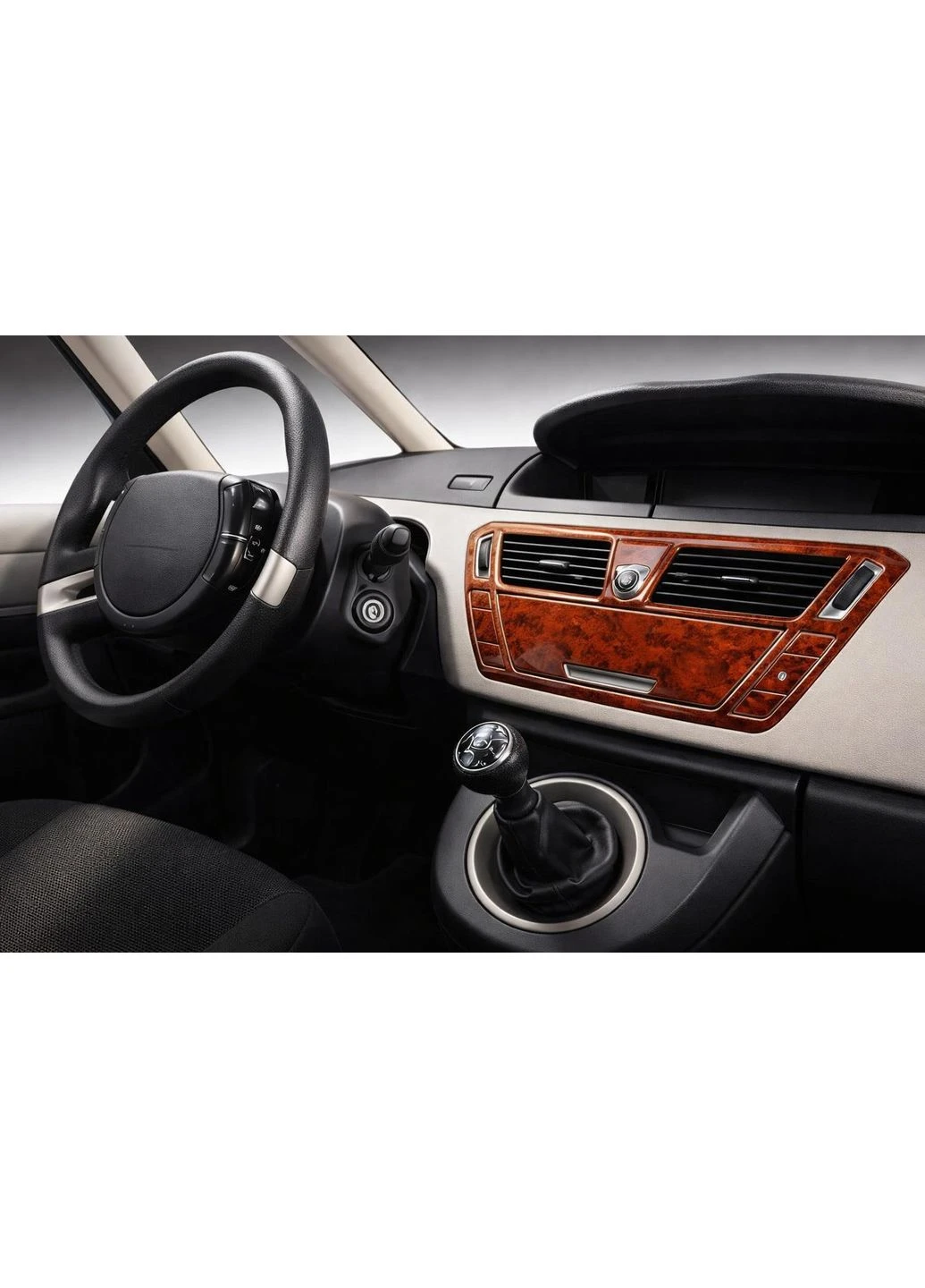 Накладки на панель Титан для Citroen C-4 Picasso 2006-2013 рр Meric (389063031)