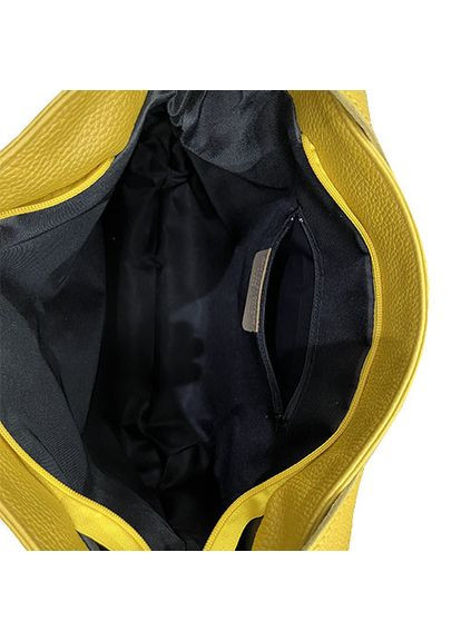 Сумка женская кожаная горчичная (Д/Ш/В) 35/8/36 (см) Felicita (336377726)