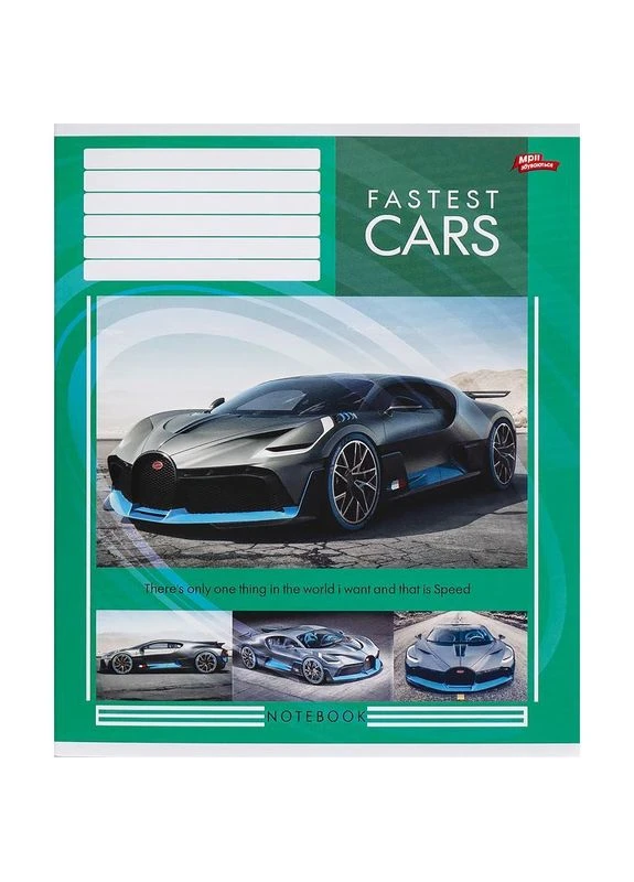 Тетрадь 36 л. линия "МЕЧТЫ" / Cars Мрії Збуваються (342415559)