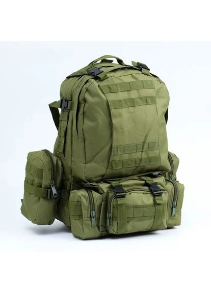 Рюкзак тактичний з підсумками Eagle B08 55 літр / Військовий, штурмовий / Вірменський Digital (387415245)