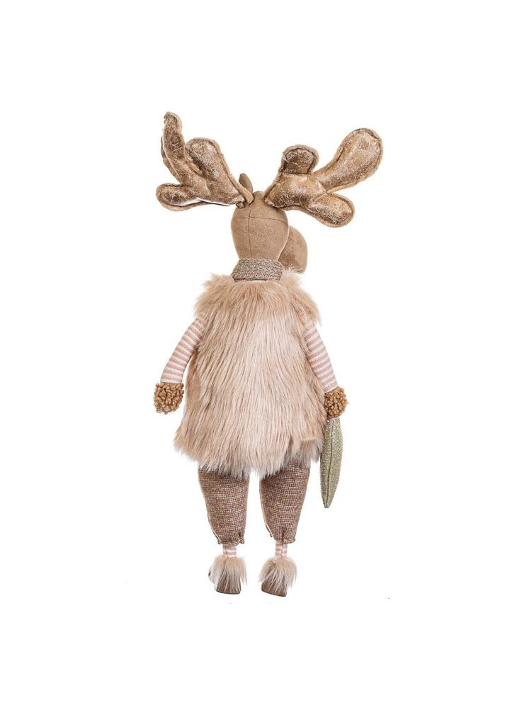 Фигура декоративная Олень 55х16 см 16005-007 текстиль Lefard (346533507)
