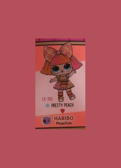 Игровой набор Lol Surprise Loves Mini Sweets Series 3 Pretty peach Vending Machine with 8 Surprises кукла лол капсула L.O.L. Surprise! (323480823)