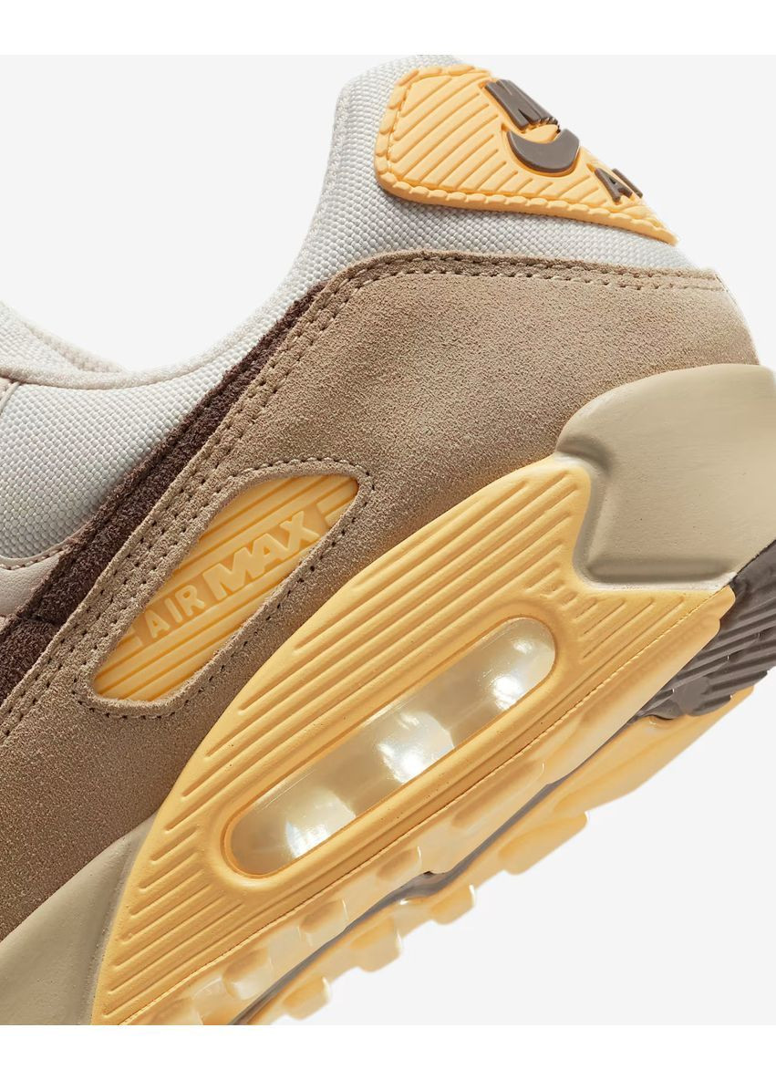 Бежеві кросівки air max 90 демісезон Nike