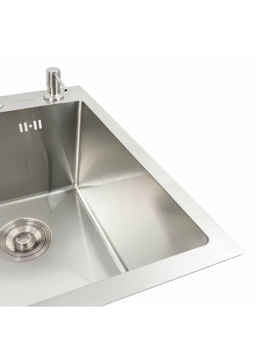 Комплект для кухні: Мийка Handmade (40x50 см) + Змішувач NS02A Valeso (353495503)