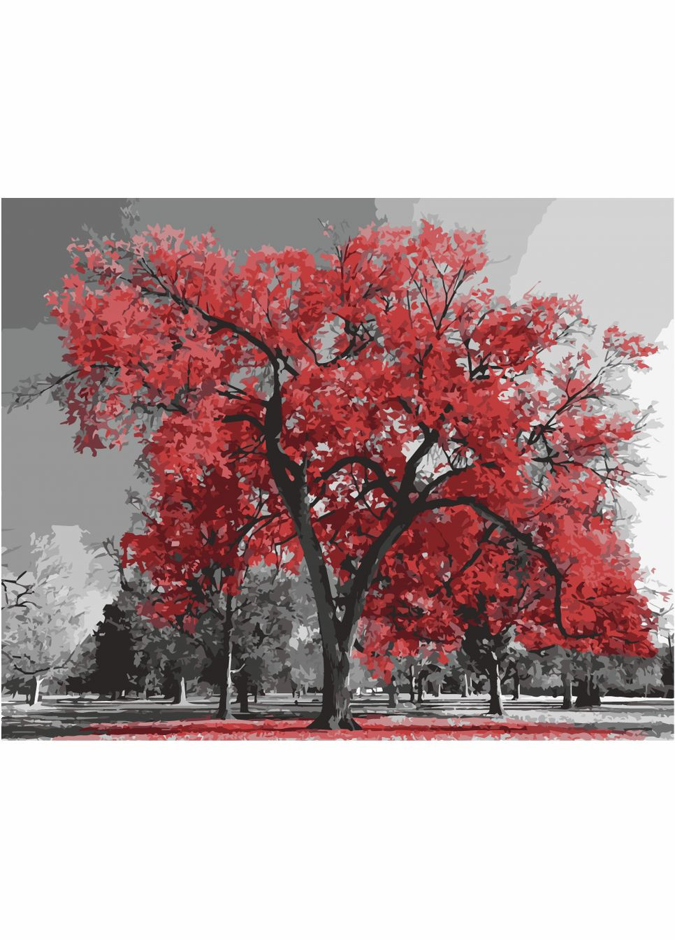 Картина за номерами. "канадський ясен" 40 * 50 см 10523-ac Art Craft (300175463)