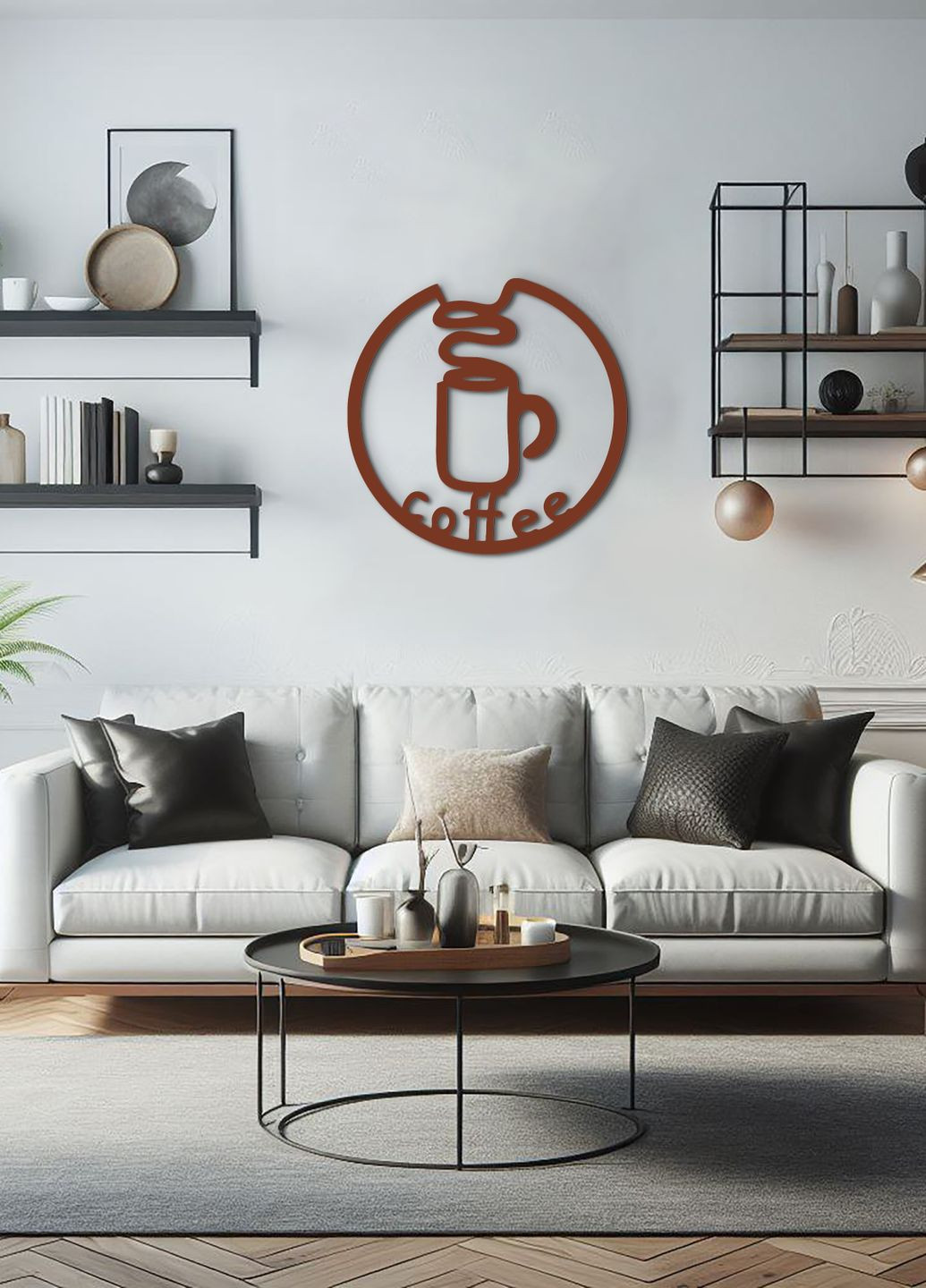 Современная картина на кухню, деревянный декор для дома "Дрип кофе", декоративное панно 60х60 см Woodyard (291842110)