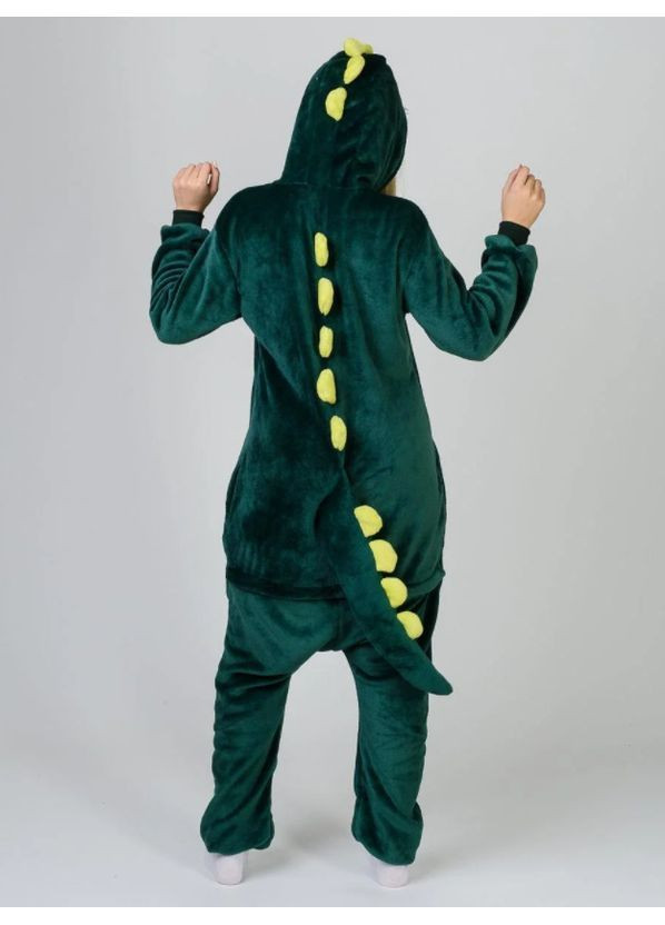Піжама кігурумі Зелений дракон (динозавр) XL (175-185 см) Jamboo (369669399)