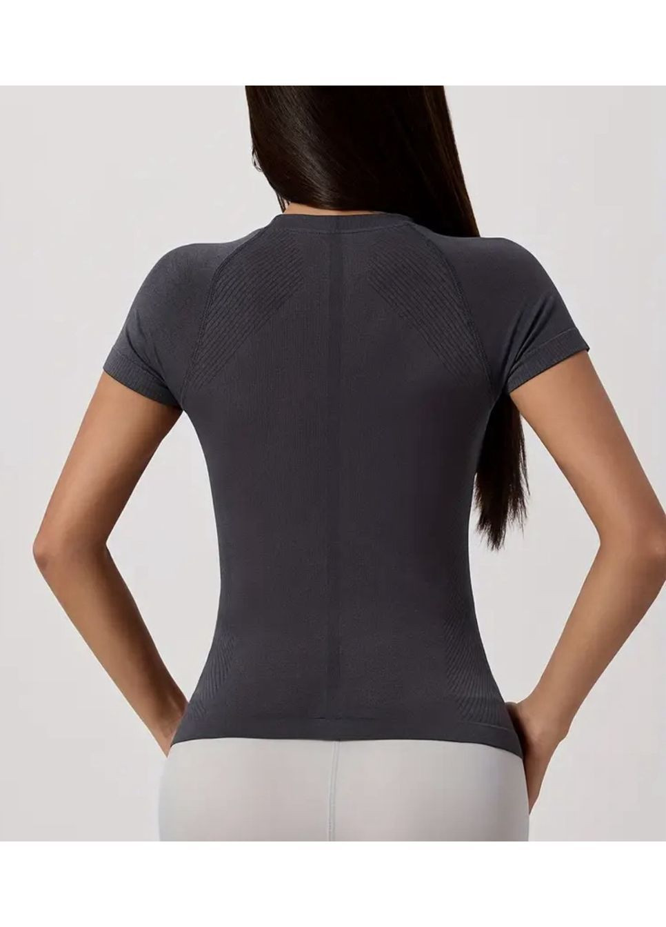 Футболка для фитнеса, йоги, спортивный топ No Brand - (365244699)