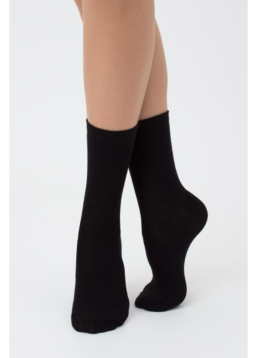 Чорні шкарпетки класичні 2 пари Giulia однотонні (351853996)