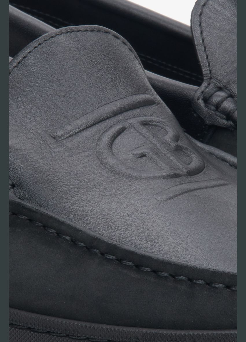 Черные мокасины, цвет черный Butteri