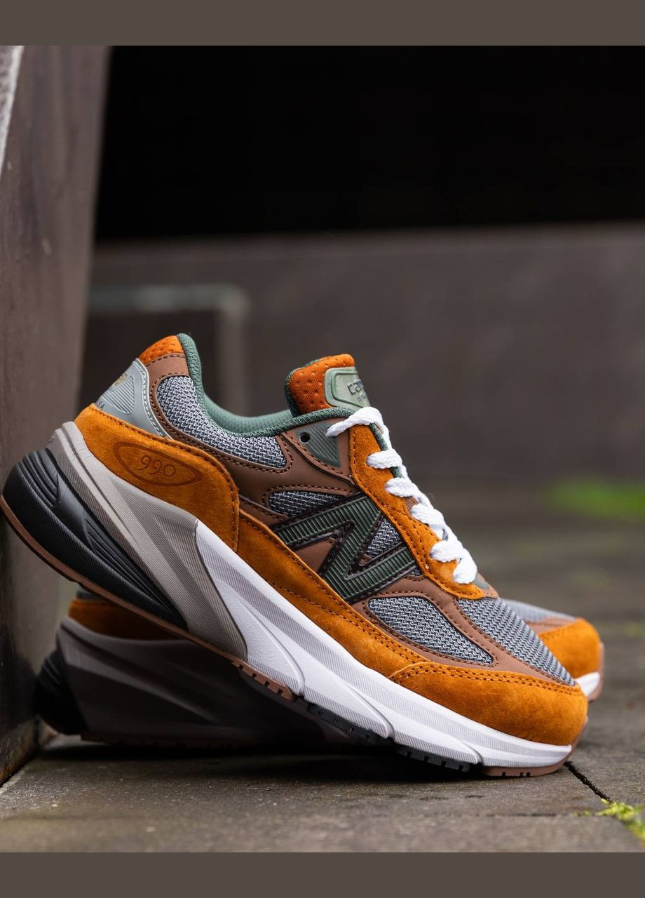 Стильные женские кроссовки No Brand коричневые всесезоны (292849538)