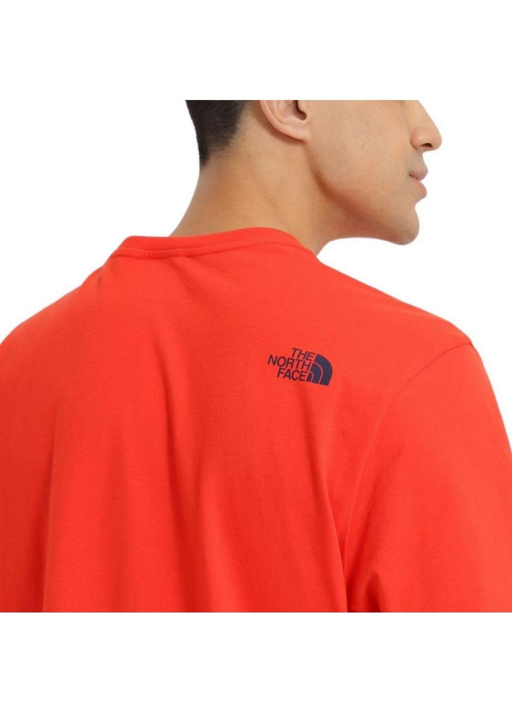 Красная футболка s/s easy tee nf0a2tx315q1 The North Face