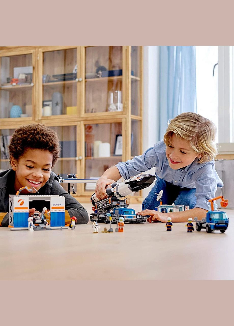 City Площадка для уборки и транспорта для перевозки ракеты (60229) Lego (304055277)