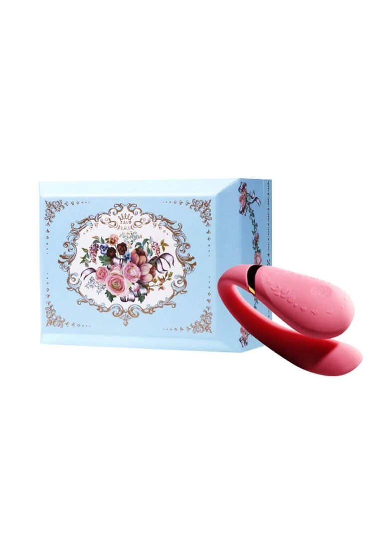 Смартвибратор для пар Zalo — Fanfan set Rouge Pink, пульт ДУ No Brand (303904645)