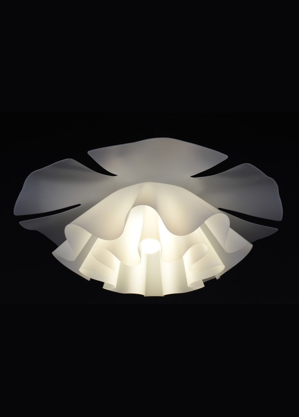 Люстра стельова на 1 лампочку 27929 Білий 21х50х50 см. Sunnysky (364497380)