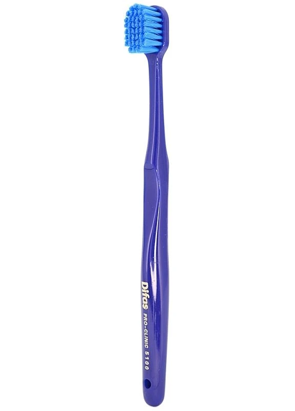 Зубна щітка "Ultra Soft" 512063, темно-синя із синьою щетиною, в кейсі Pro-Clinic 5100 Зубная щетка "Ultra Soft" 512063, Difas (379160121)