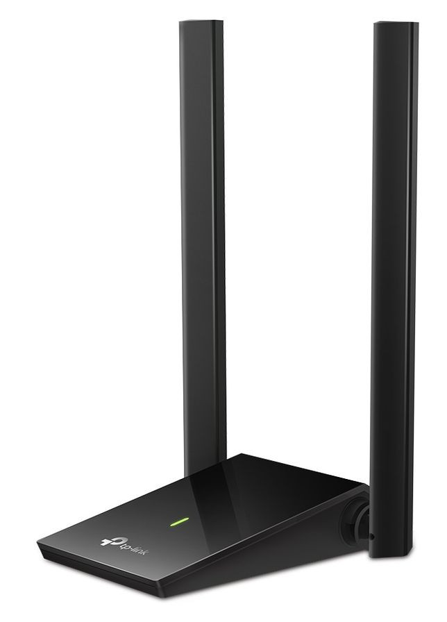 Сетевой адаптер USB TPLINK Archer T4U Plus, Black, 5GHz/2.4GHz, AC1300 (867/400 Мбит/с), USB 3.0, высокомощные антенны, MU-MIMO TP-Link (314780072)
