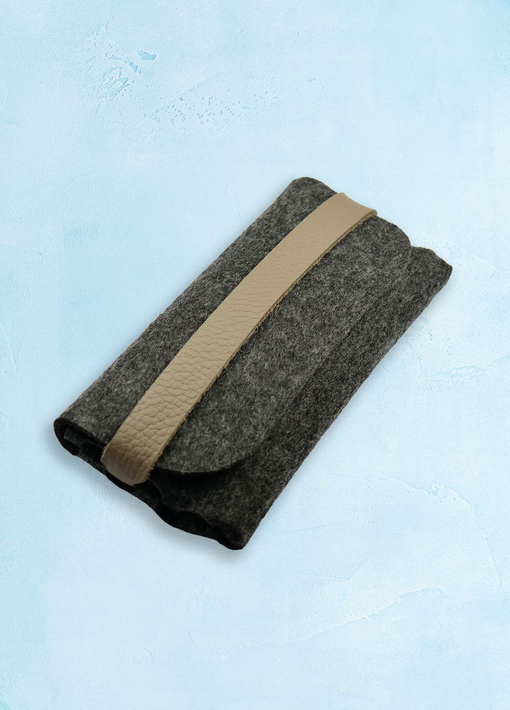 Чехол футляр для очков с кожаным ремешком ZERMATT Casual (294983397)