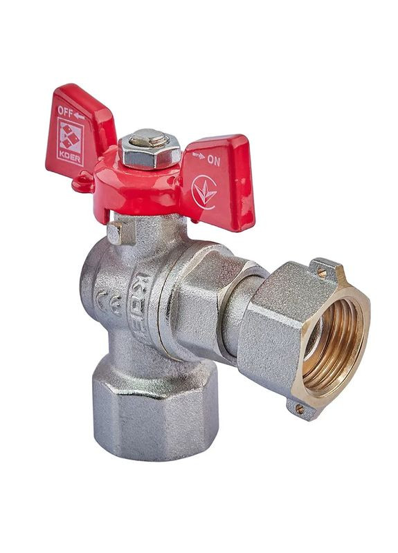 Кран кутовий з накидною гайкою KR.223 — 1/2" ГГБ (KR4773) KOER (315506892)