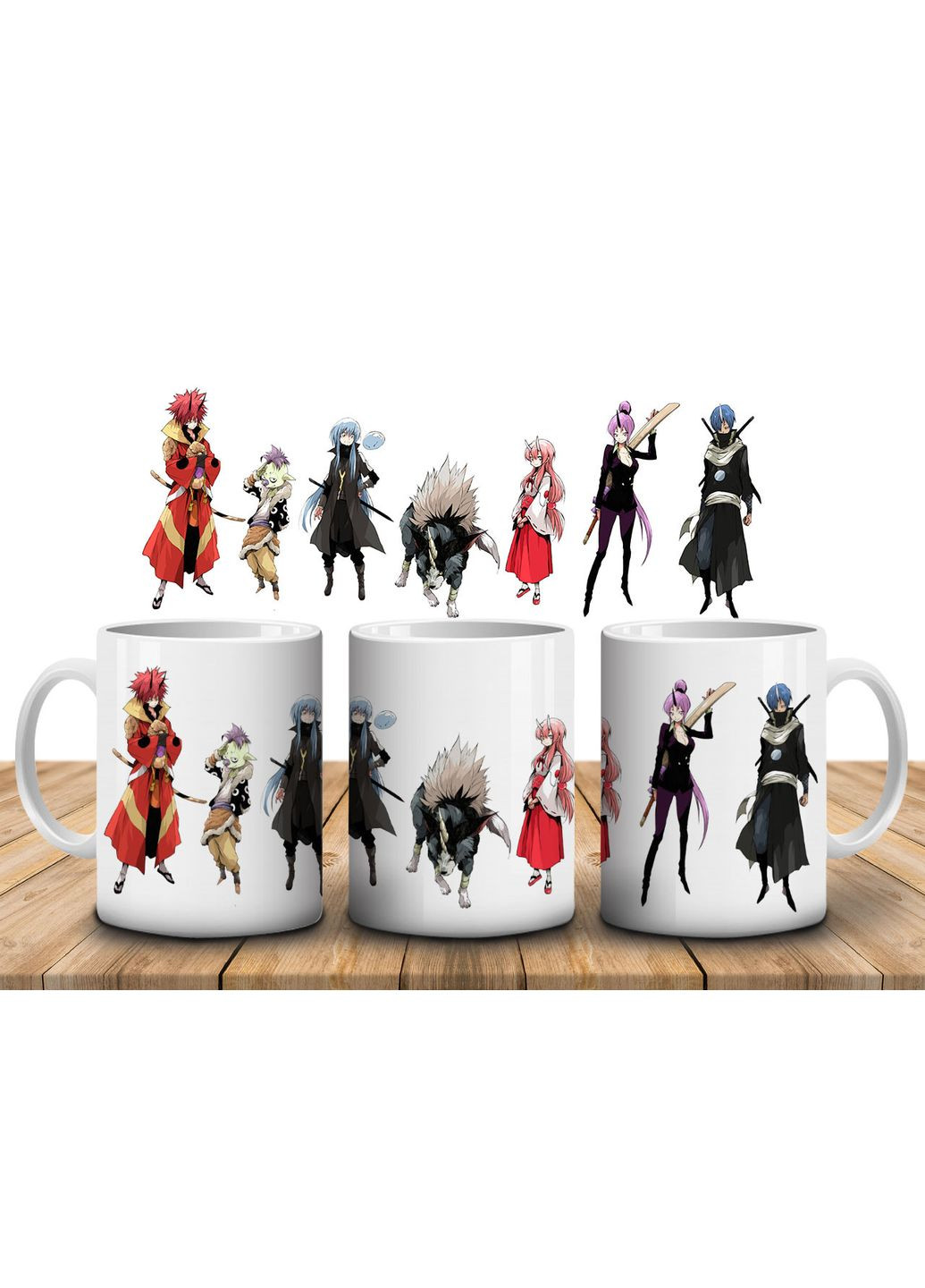 Кружка c принтом О моем перерождении в слизь Tensei Shitara Slime Datta Ken-12, 330 мл No Brand Чашка (324621842)