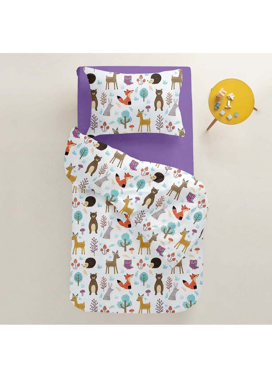 Детское постельное белье Colorful Animals CS3 110х140 см Cosas (307386920)