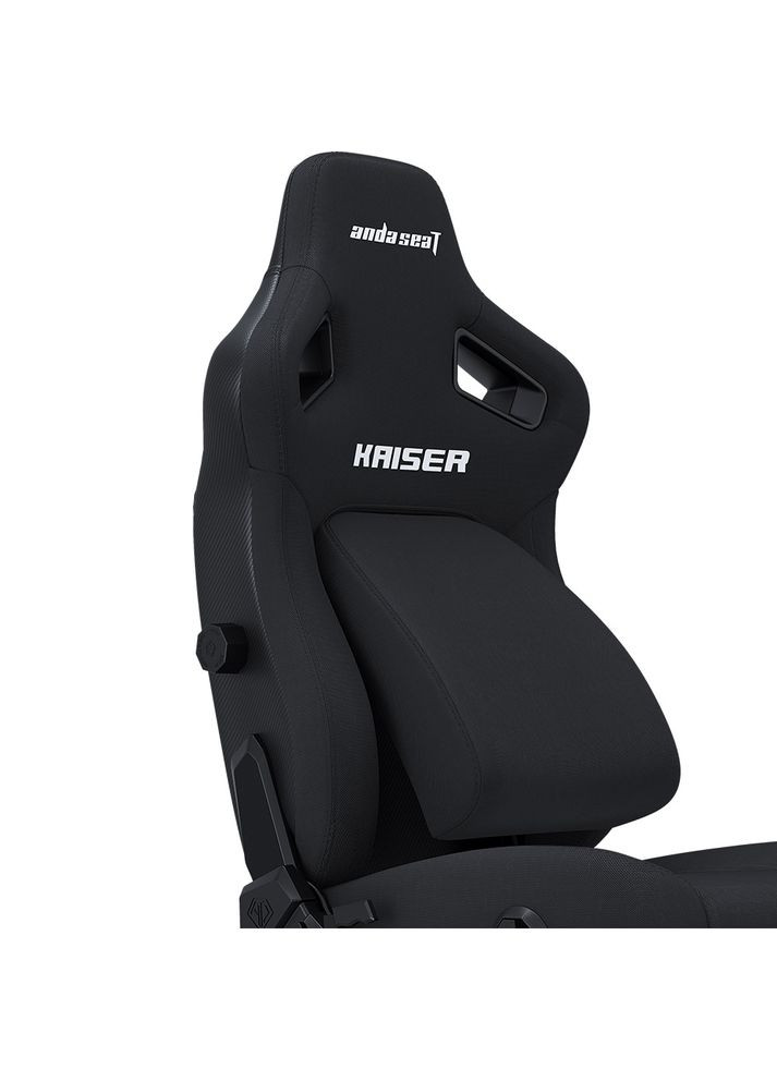 Крісло Kaiser 4 Size XL Black Linen Fabric (AD12YDDC-XLL-20-B-CF) Anda Seat (308020000)