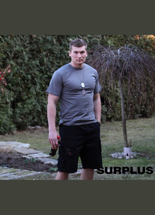 Шорти SURPLUS TROOPER SHORTS Black No Brand (315822587)