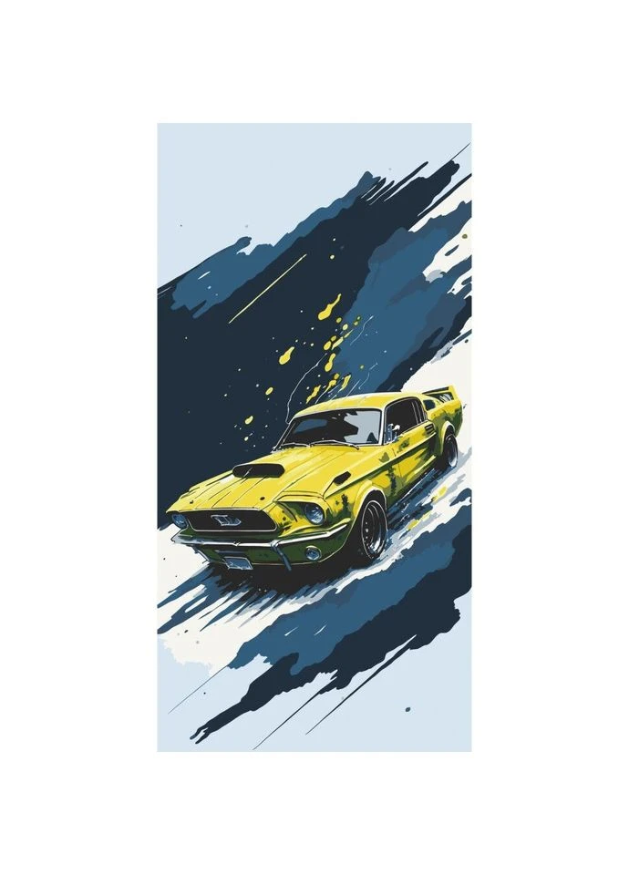 Картина за номерами "Ford Mustang" 12504-AC 40x80 см 12504-AC Art Craft (392267951)