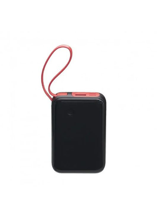 Внешний акумулятор Mini S Digital Display 3A с кабелем для iPhone Lightning черный Baseus (279554162)