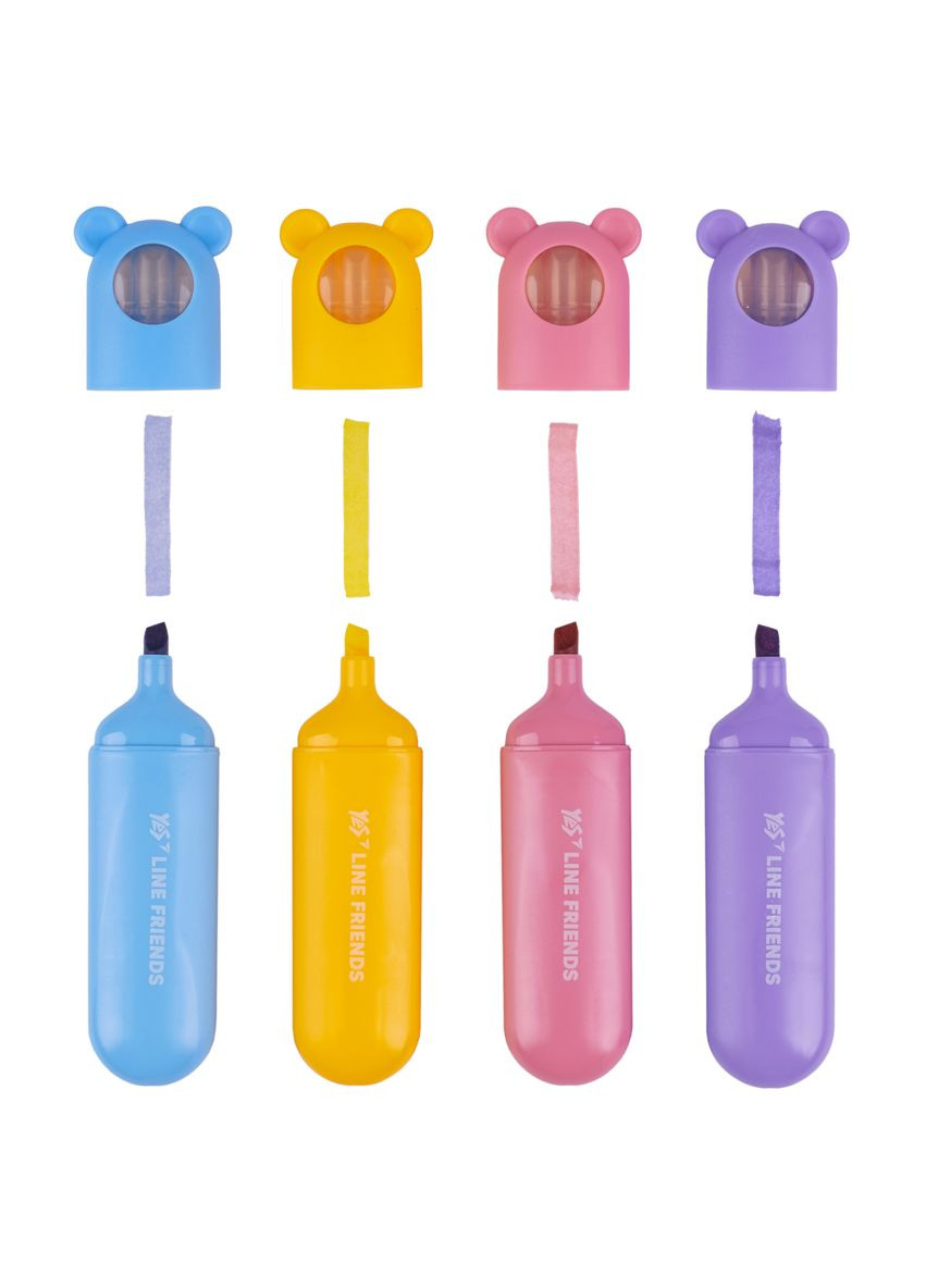 Набор маркеров текстовых Friends 391105 4 цвета Yes (364500685)