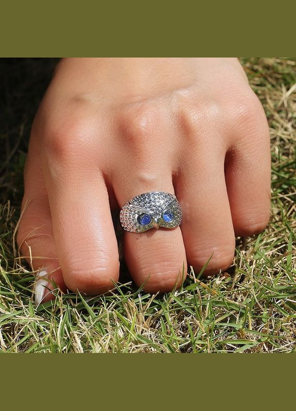 Очаровательная сова кольцо, кольцо в виде совы, филина, ручная работа, размер регулируемый Fashion Jewelry (285110643)